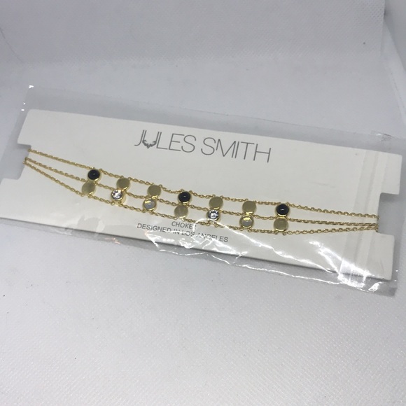 Jules Smith Multi-Tone Double Choker NEW - Picture 4 of 9
